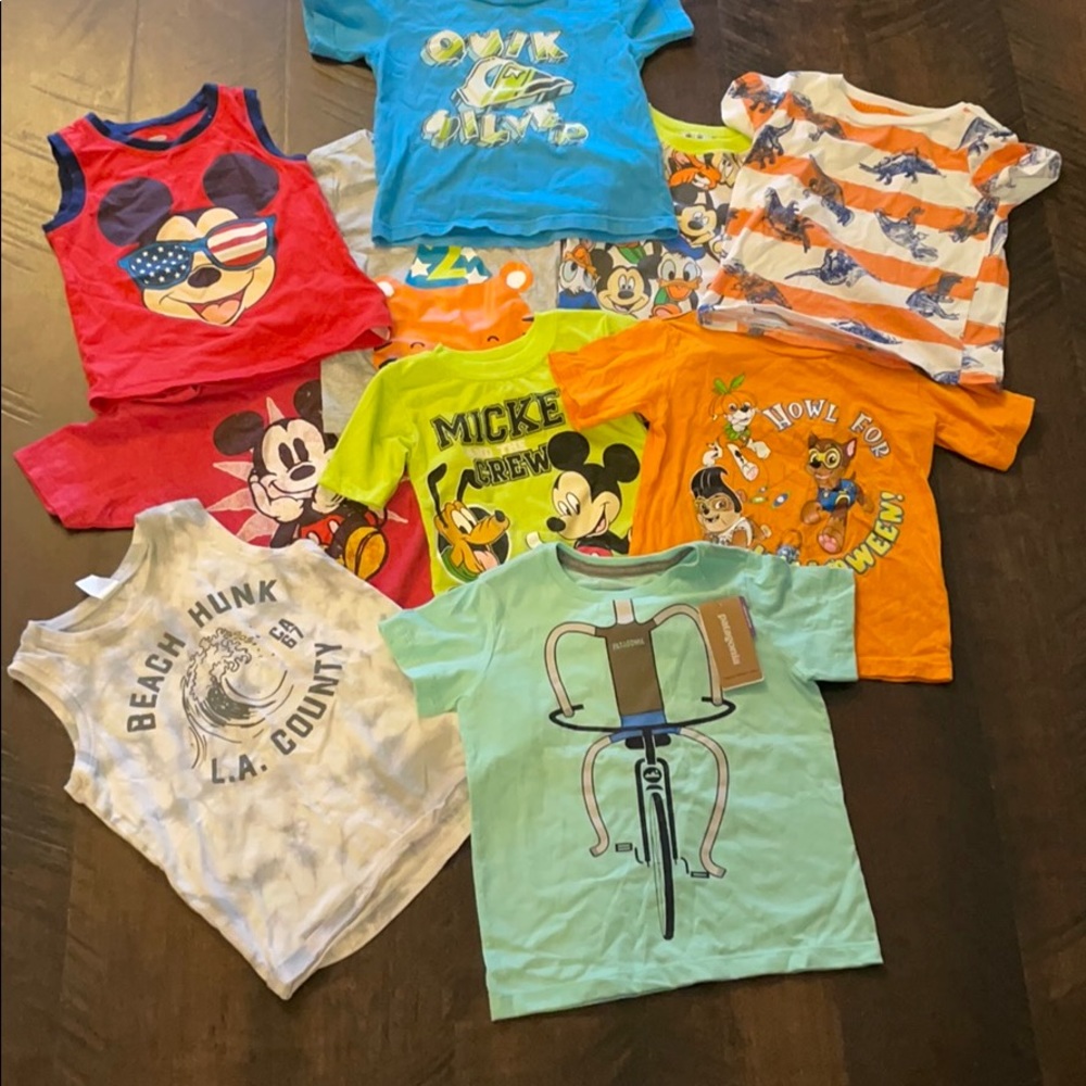 2T boys shirt bundle